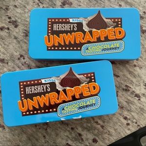 Herseys Unwrapped Chocolate Tins